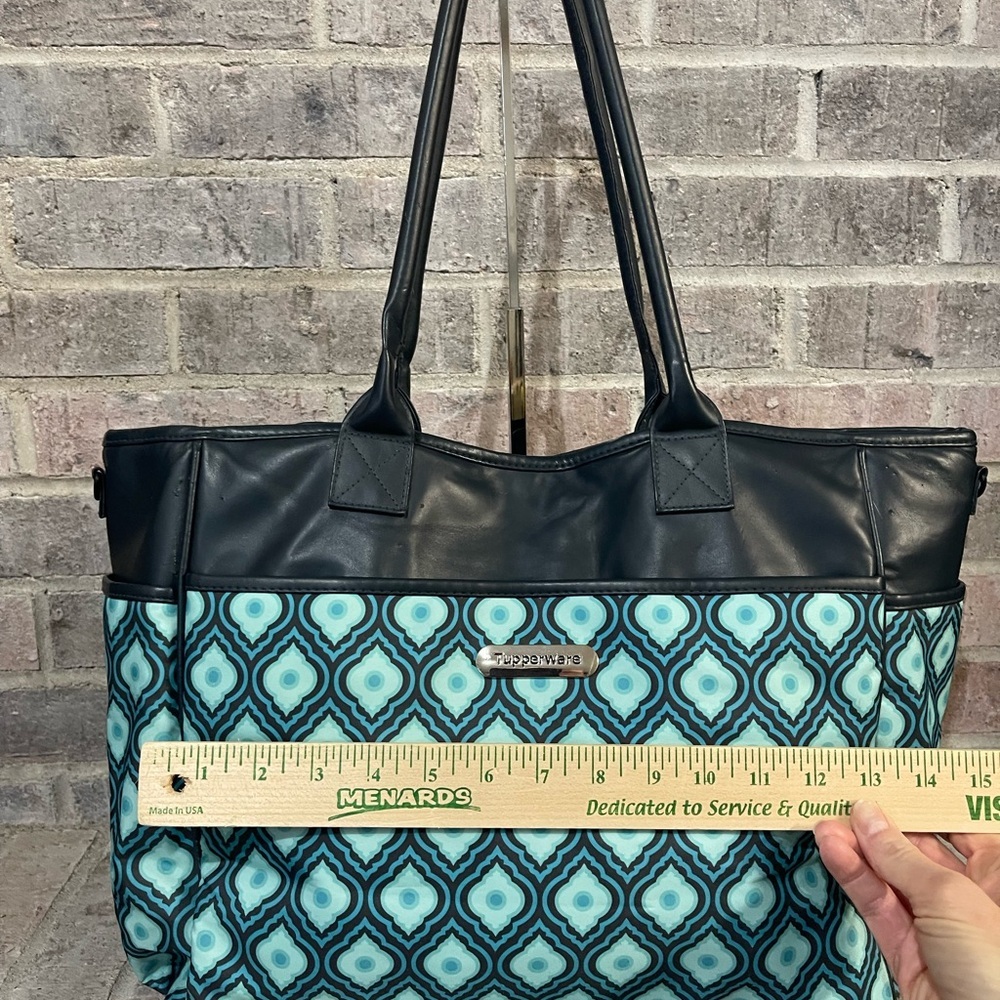 Tupperware Black and Blue Bag with Spacious Design - Picture 4 of 11